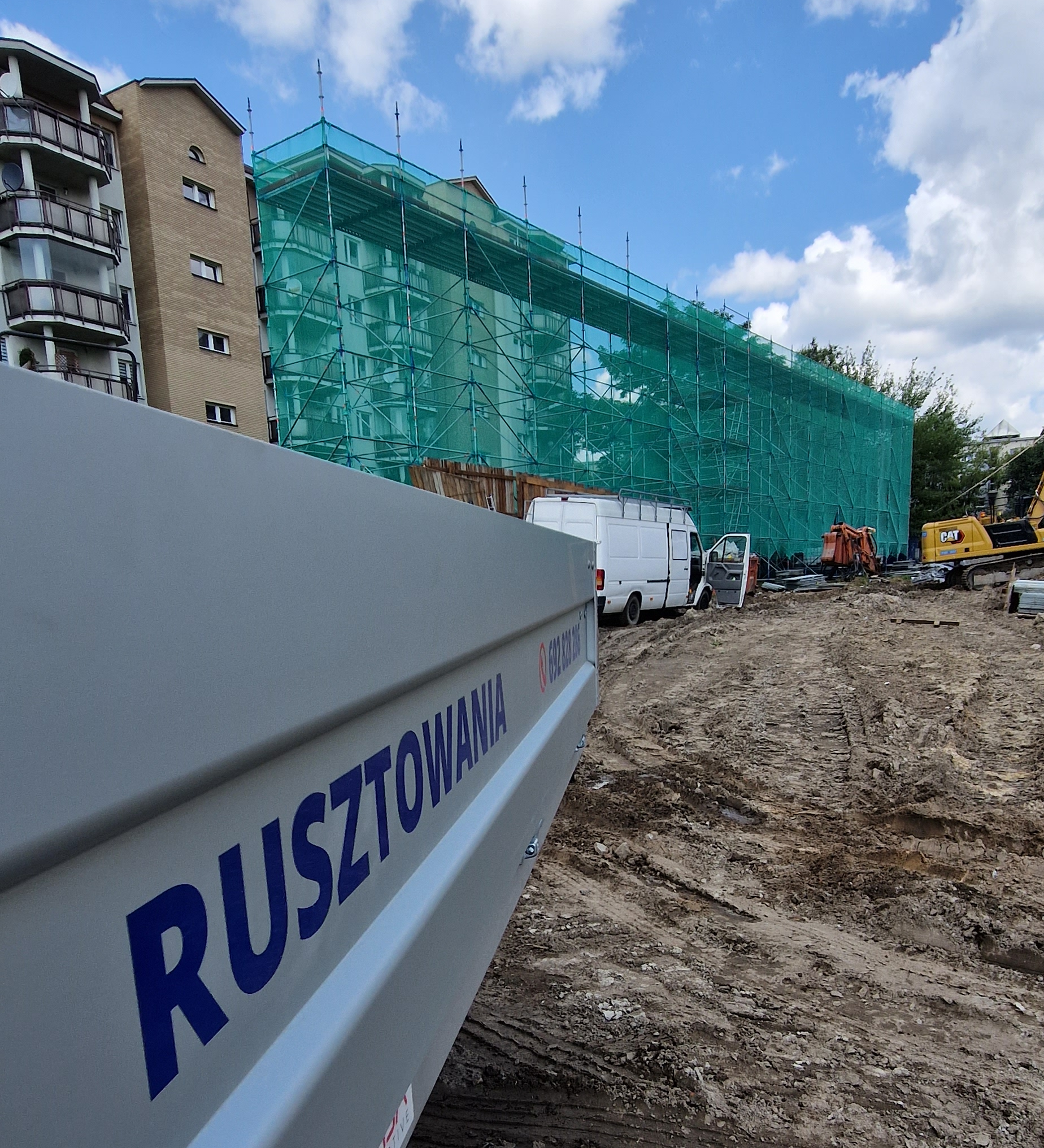 rusztowanie elewacyjne